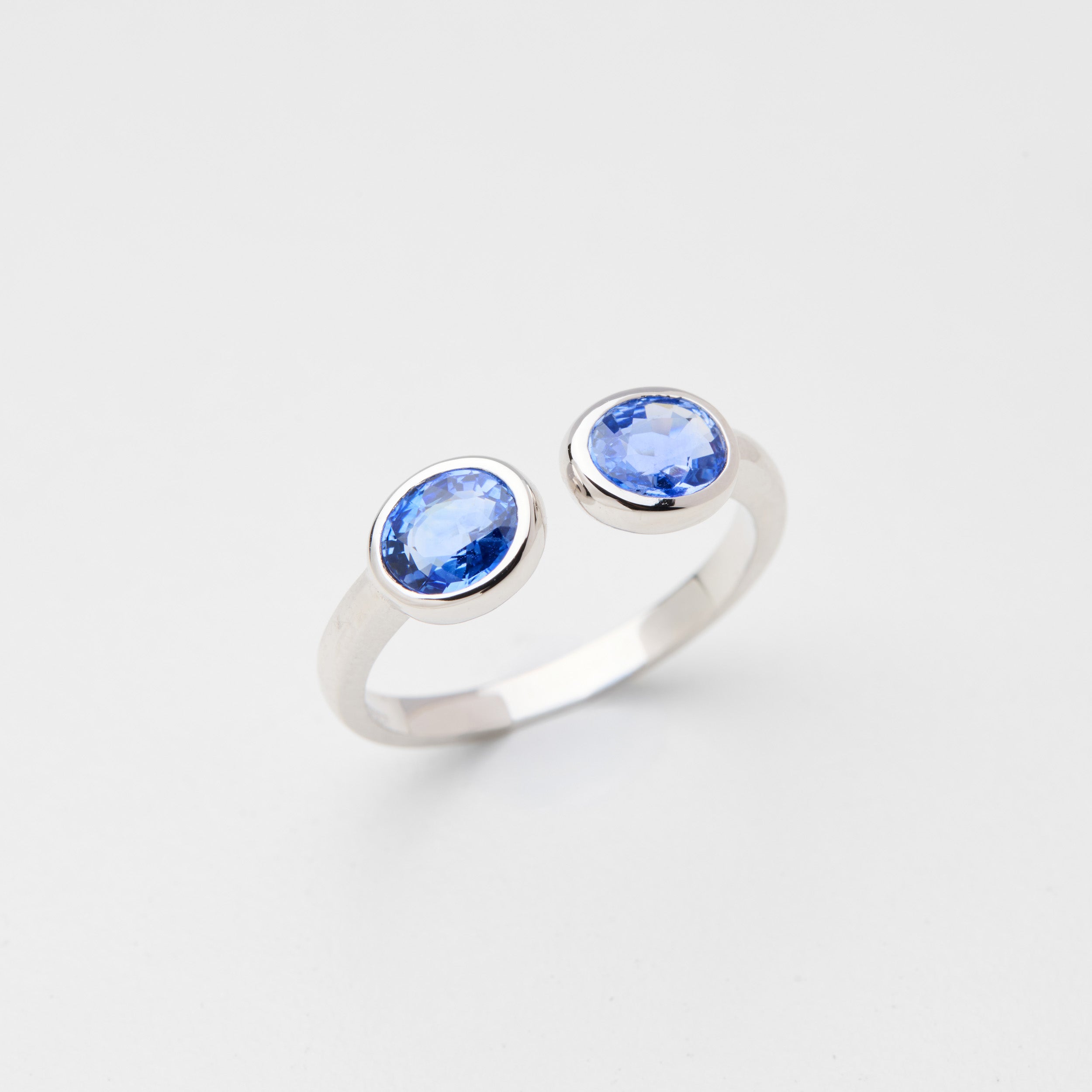 Cornflower Blue Sapphire Ring