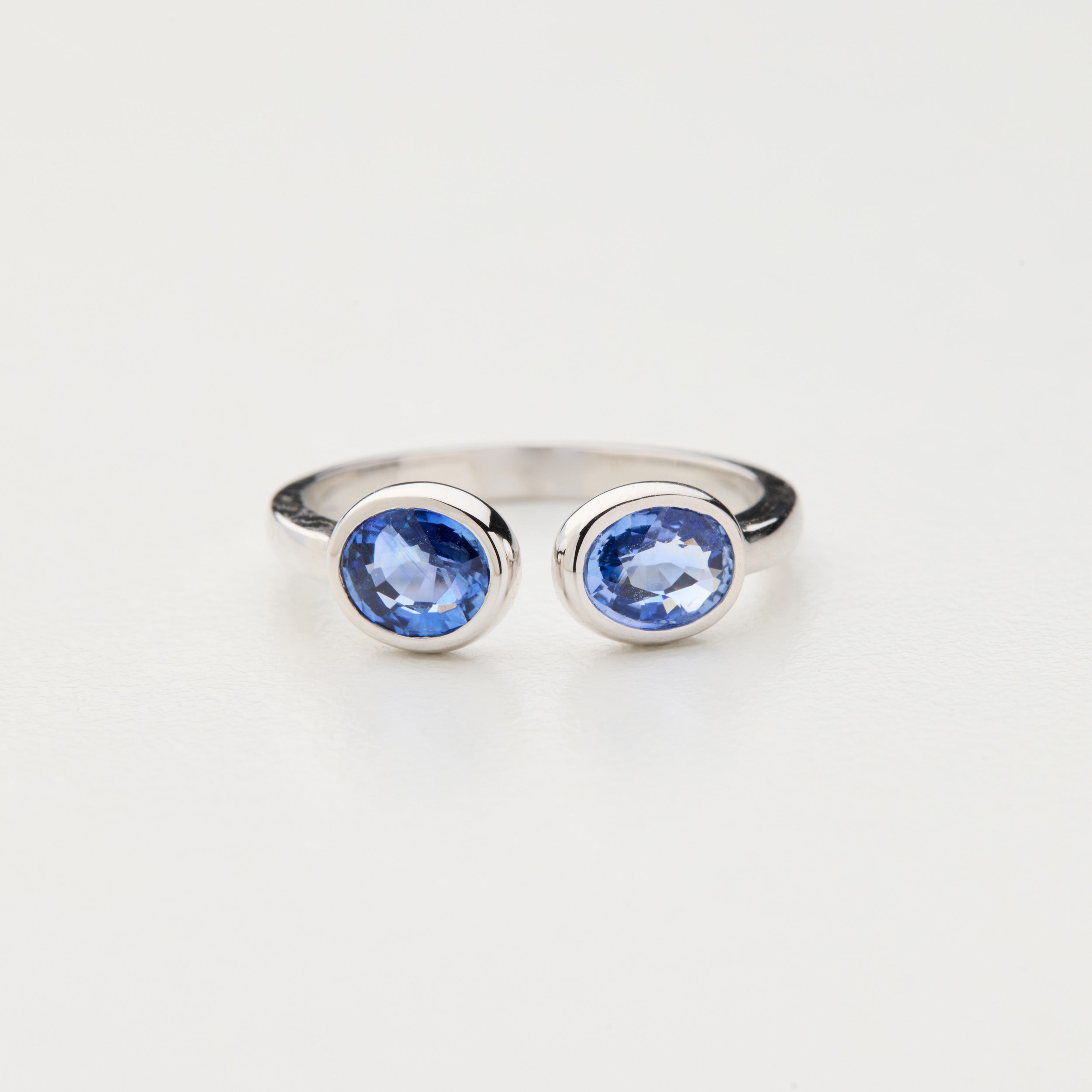 Cornflower Blue Sapphire Ring